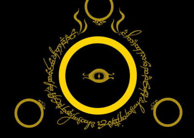 The Lord of the Rings trilogy by JRR Tolkien